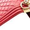 Chanel Small Quilted Lambskin Boy Flap Satchel Secondhand