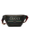 Gucci Grained Calfskin Web Logo Belt Bag Secondhand