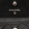 Chanel Quilted Caviar Boy Flap Card Holder Secondhand