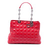 Dior Large Patent Cannage Soft Zipped Lady Dior Shopping Tote Secondhand