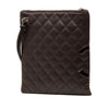 Chanel Quilted Lambskin Cambon Ligne Flat Crossbody Secondhand