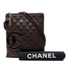 Chanel Quilted Lambskin Cambon Ligne Flat Crossbody Secondhand