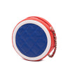 Secondhand Chanel Tricolor Caviar CC Filigree Round Crossbody