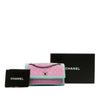 Secondhand Chanel CC Quilted Bicolor Tweed Flap