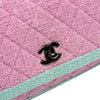 Secondhand Chanel CC Quilted Bicolor Tweed Flap