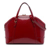 Gucci Large Microguccissima Patent Nice Dome Satchel Secondhand