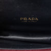 Prada Micro Croc Embossed Leather Trimmed Velluto Cahier Crossbody Secondhand