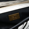 Fendi Joshua Vides California Sky Medium Embossed Leather Baguette Satchel Secondhand