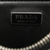 Prada Mini Spazzolato Leather Triangle Chain Crossbody Secondhand