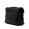Secondhand Saint Laurent Medium Matelasse Leather LouLou Shoulder Bag