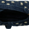 Dior Micro Denim Embroidered Saddle Bag Secondhand