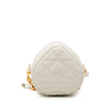 Dior DiorAmour Micro Lambskin Cannage Heart Vanity Case with Chain Secondhand