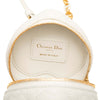 Dior DiorAmour Micro Lambskin Cannage Heart Vanity Case with Chain Secondhand