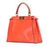 Fendi Medium Shiny Nappa Peekaboo Iconic Satchel Secondhand