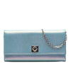 Dior Iridescent Calfskin Turn Me Wallet On Chain Secondhand