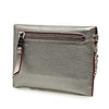 Miu Miu Metallic Goatskin Madras Forever Heart Envelope Chain Wallet Secondhand