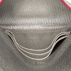 Miu Miu Metallic Goatskin Madras Forever Heart Envelope Chain Wallet Secondhand