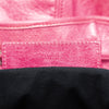 Balenciaga Lambskin Motocross Giant Brogues Pompon Bucket Bag Secondhand