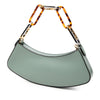 Fendi Leather O Lock Swing Satchel Secondhand