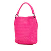 Secondhand Bottega Veneta Nappa Intrecciato Bucket Bag
