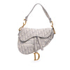Dior Oblique Embroidered Canvas Saddle Bag Secondhand