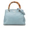 Secondhand Gucci Small Calfskin Bamboo Shopper Satchel