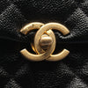 Chanel CC Quilted Caviar Chain Melody Backpack Secondhand