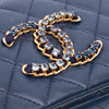 Chanel Mini Lambskin CC Crystal Full flap Secondhand