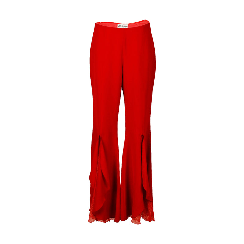 Secondhand Blumarine Flared Trouser with Slits