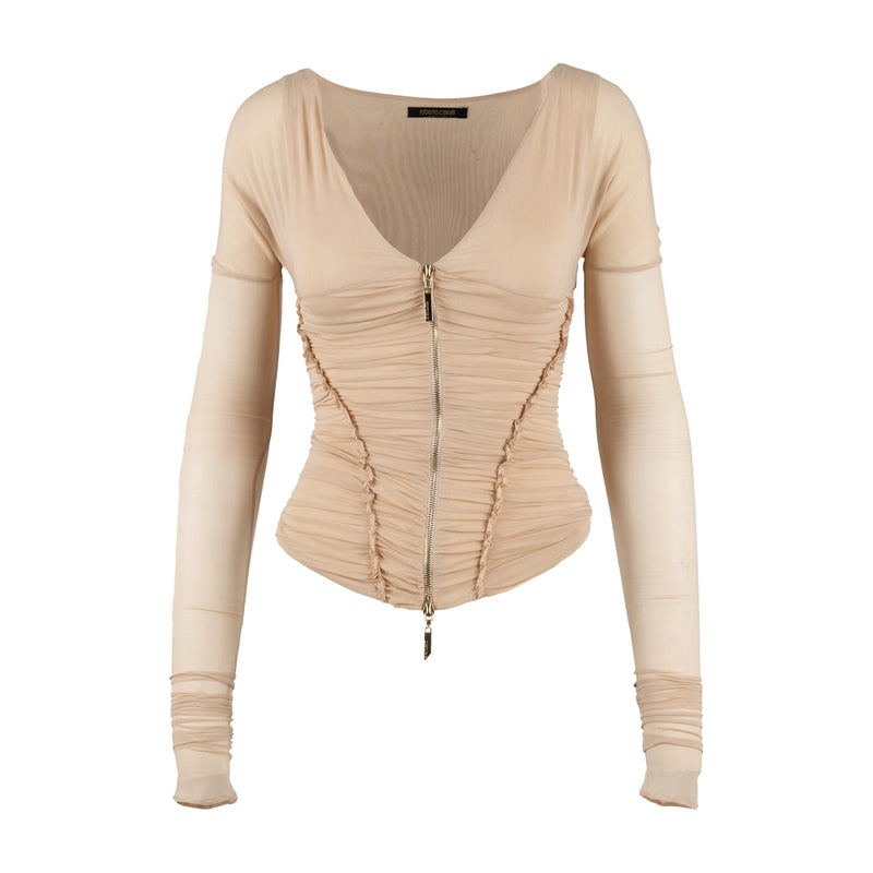 Secondhand Roberto Cavalli Ruched Top
