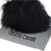 Secondhand Roberto Cavalli Black Mongolian Fur Statement Tote Bag