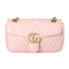 Secondhand Gucci GG Marmont Medium Perfect Pink Matelassé Leather Shoulder Bag - '10s