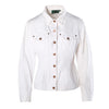 Secondhand Junior Gaultier by Jean Paul Gaultier White Denim Jacket