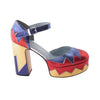 Secondhand Marc Jacobs Multicolor Leather Platform Pumps - '10s