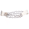Secondhand Moschino Logo Leather Belt