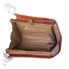 Secondhand Collection Privèe Cognac Embossed Leather Structured Handbag-'60s