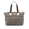 Gucci GG Canvas Web Tote Secondhand
