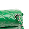 Chanel Mini Square Classic Patent Single Flap Secondhand