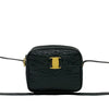 Ferragamo Croc Embossed Leather Vara Crossbody Secondhand