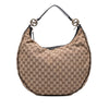 Gucci Large GG Canvas Twins Hobo Secondhand