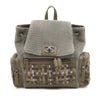 Chanel Paris Cuba Tweed Canvas Pocket Backpack Secondhand