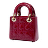 Dior Mini Patent Cannage Lady Dior Secondhand
