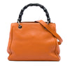 Gucci Small Calfskin Bamboo Shopper Satchel Secondhand