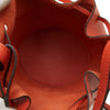 Leather Balloon Bucket Bag - '10s Second-hand