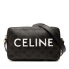 Celine Medium Triomphe Coated Canvas Logo Crossbody Secondhand
