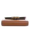 Celine Shiny Calfskin Triomphe Flap Small Wallet Secondhand