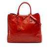Prada Large Saffiano Vernice Galleria Satchel Secondhand