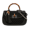 Gucci Large GG Neoprene New Bamboo Top Handle Bag Secondhand
