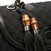 Gucci Large GG Neoprene New Bamboo Top Handle Bag Secondhand