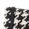 Dior Medium Canvas Houndstooth Embroidered Book Tote Secondhand